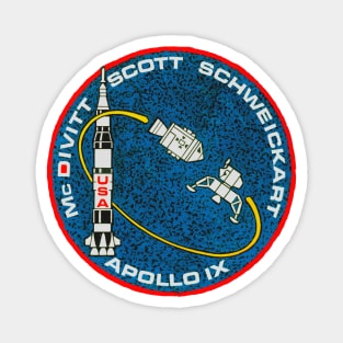 Apollo 9 Vintage Insignia Magnet