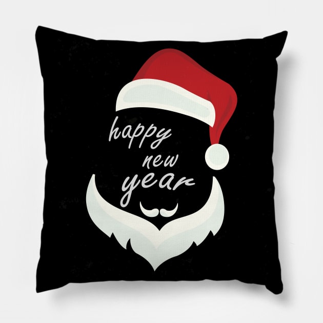 happy new year Pillow by adouniss