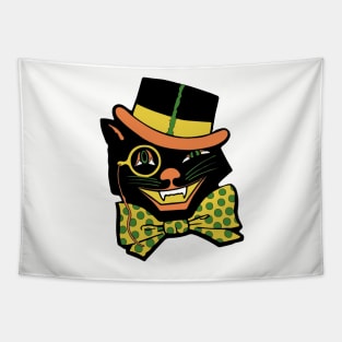 Top Hat Cat Shirt Tapestry