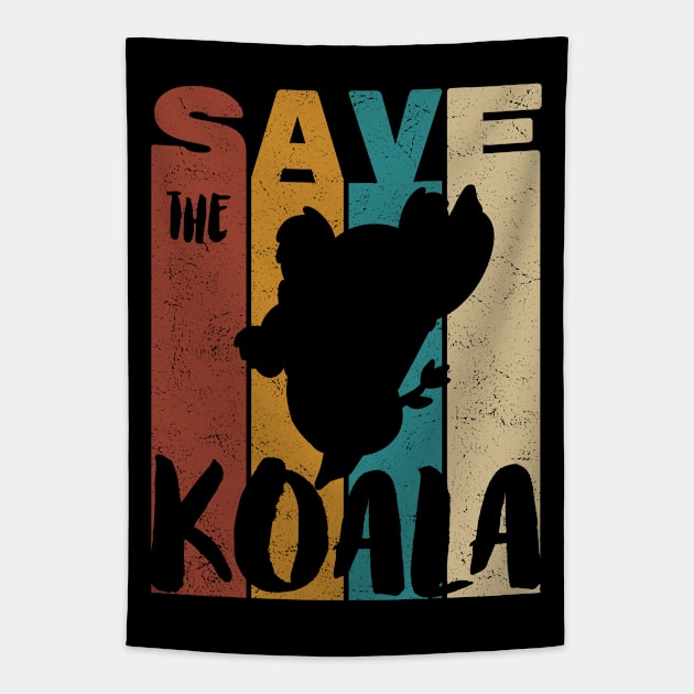 Save The Koala Tapestry by Promen Shirts