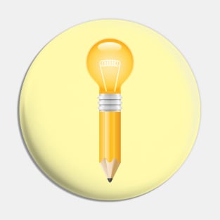 Idea Pencil Pin