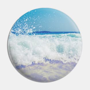 Blue Ocean Foam Pin