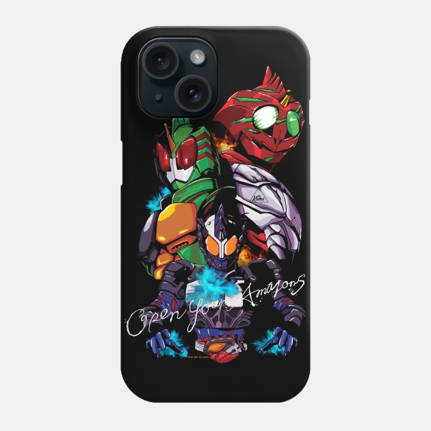 Open Your Amazons! Phone Case by Hamimohsin