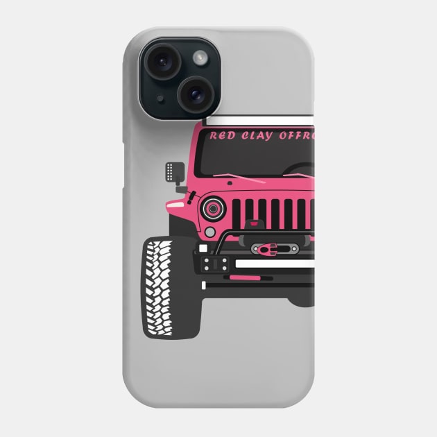 That Pink JEEP Phone Case by sojeepgirl