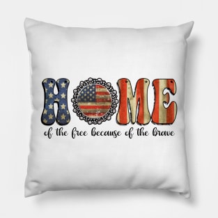 4th of July patriotic Pillow