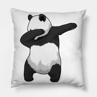 Panda at Hip Hop Dance Dab Pillow