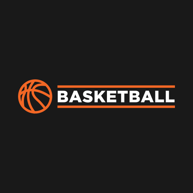 basketball logo with ball by lkn