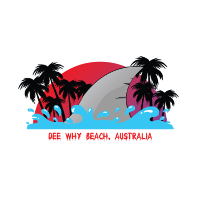 Disover Dee Why Beach Australia - Dee Why Beach Australia - T-Shirt