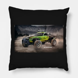 Nissan Fairlady z offroader-- Digital concept design Art print by ASAKDESIGNS. Pillow