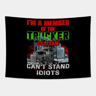 Trucker T Shirts | Truck Driver Tapestry