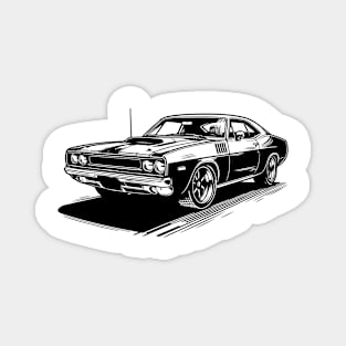 american muscle car Magnet