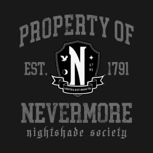 nevermore academy (distressed) T-Shirt