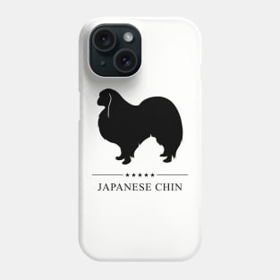 Japanese Chin Black Silhouette Phone Case