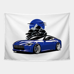 Blue Z JDM Tapestry