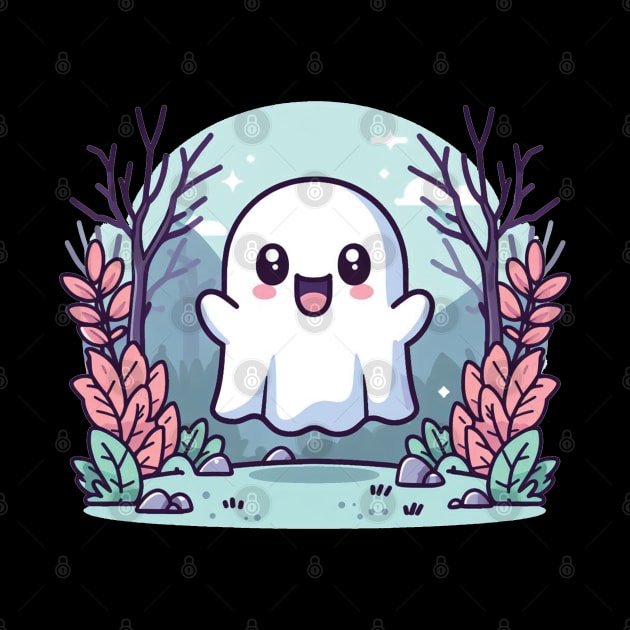 Happy Ghost by The Art-Mart