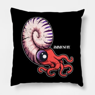 Love Fossils Archaeologist Cute Ammonite Design Octopus Pillow