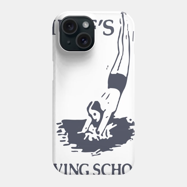 Muff's Diving School Phone Case by nickmeece