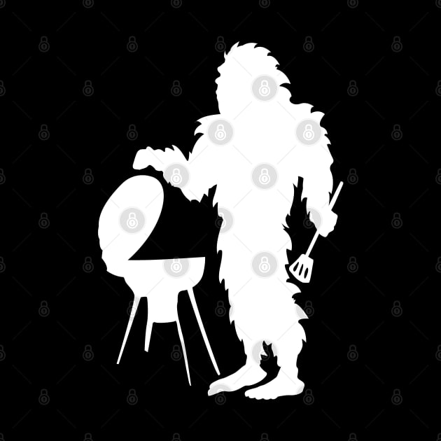 Funny Bigfoot Cooking Chef by Tesszero