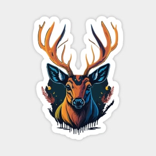 Deer Portrait Magnet