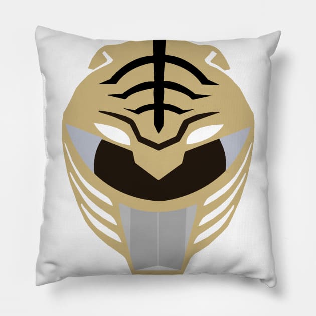 White Power Ranger Pillow by SimpleIsCuteToo