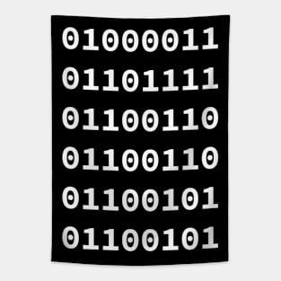 BINARY BREWS: COFFEE CODE Tapestry