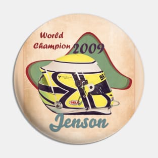 2009 Jenson Button Pin