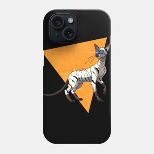 Cyborg Siamese Cat Phone Case