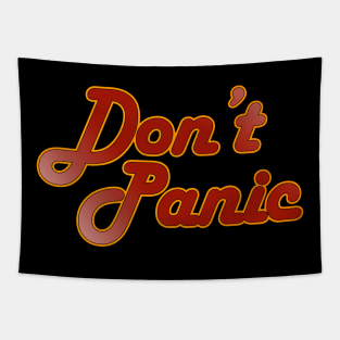 Don't Panic Tapestry