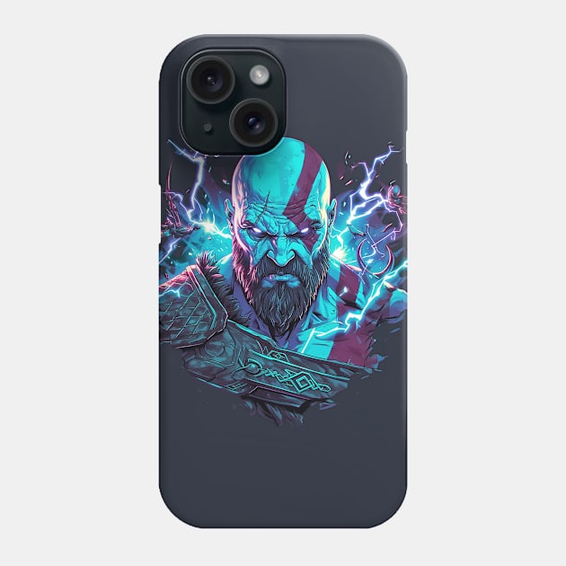 kratos Phone Case by peterdora