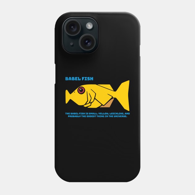 BABEL FISH Phone Case by tone