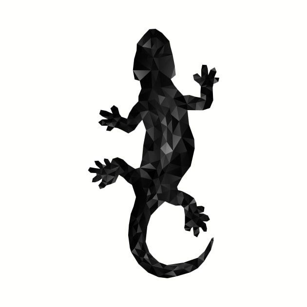 Black Barcelona City Lizard by XOOXOO