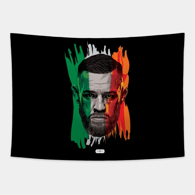 Irish Paint Conor Tapestry by deenallydesigns