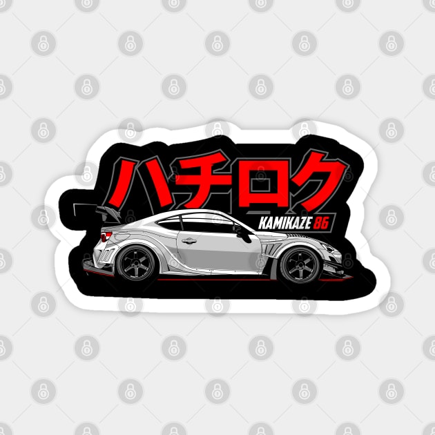 Kamikaze GT86 Magnet by rizadeli