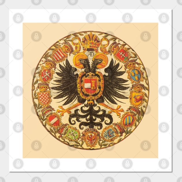 Holy Roman Empire Emperor Emblem Roman Empire Posters And Art Prints Teepublic Uk