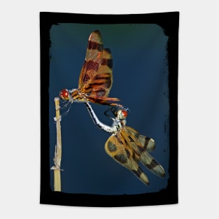 Halloween Pennants Dragonflies Tapestry