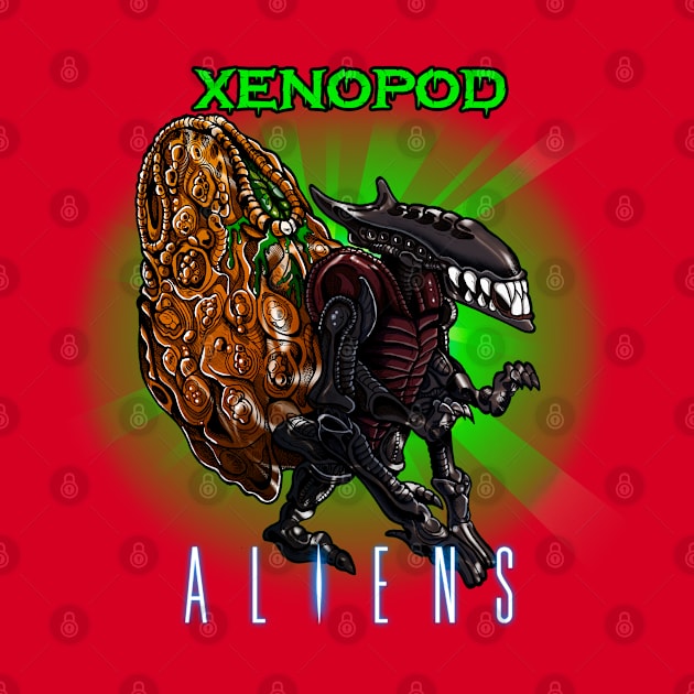 Xenopod Alien by Ale_jediknigth