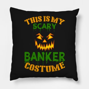 This Is My Scary Banker Costume Pillow