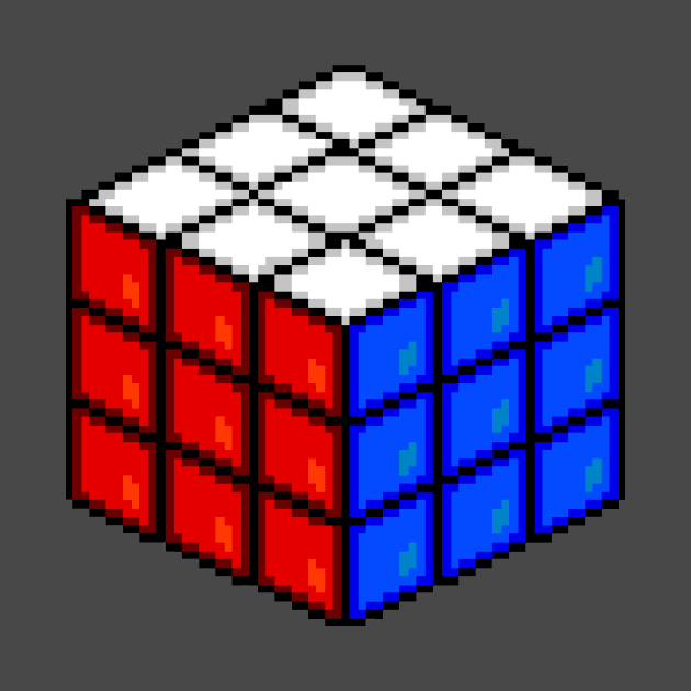 Rubik Pixel Cube by redpixelshake