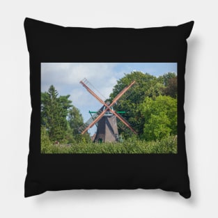 Windmill, mill, Bergedorf, Hamburg Pillow