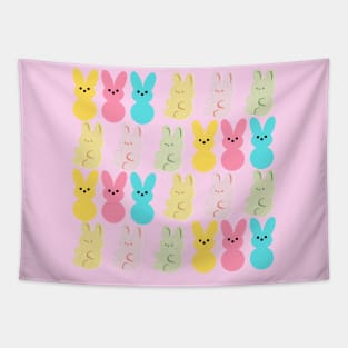 Illustration Cute Bunny Rabbit 2023 New Year Tapestry