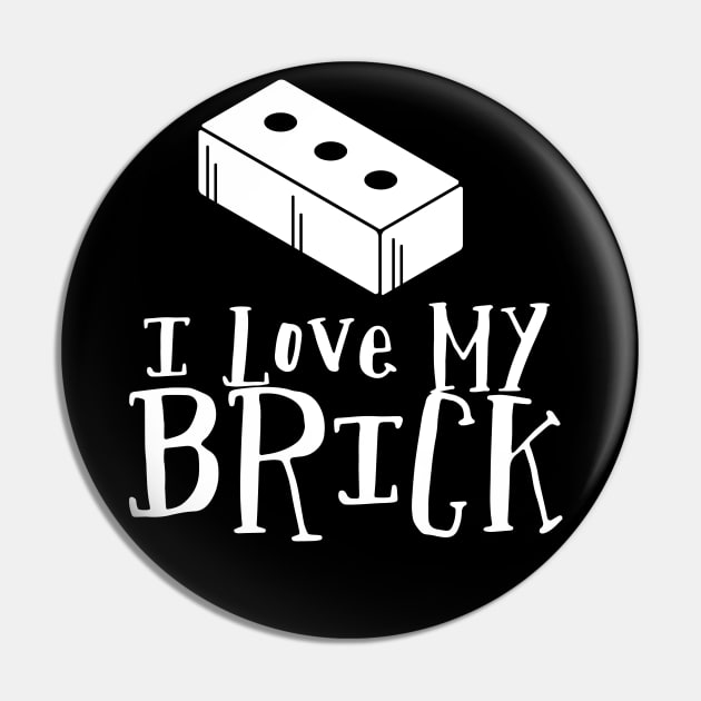 I love my Brick Pin by Meta Cortex