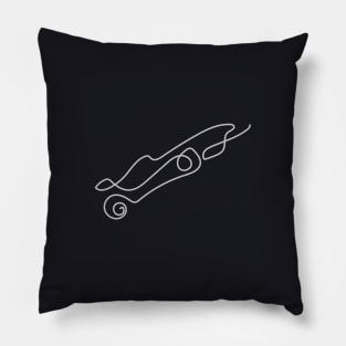 Awesome Line Art Design Pillow