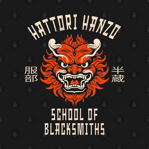 School Of Blacksmiths - Hattori Hanzo by ShirtFace