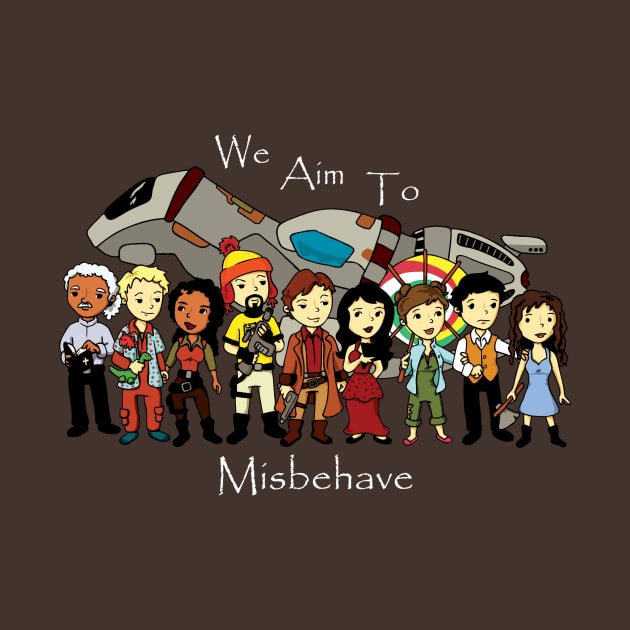 We Aim To Misbehave by beckadoodles