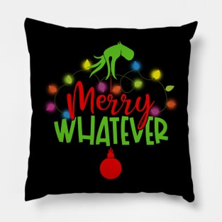 Merry Whatever Pillow