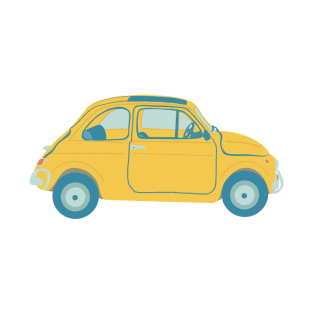 Yellow Italian car T-Shirt