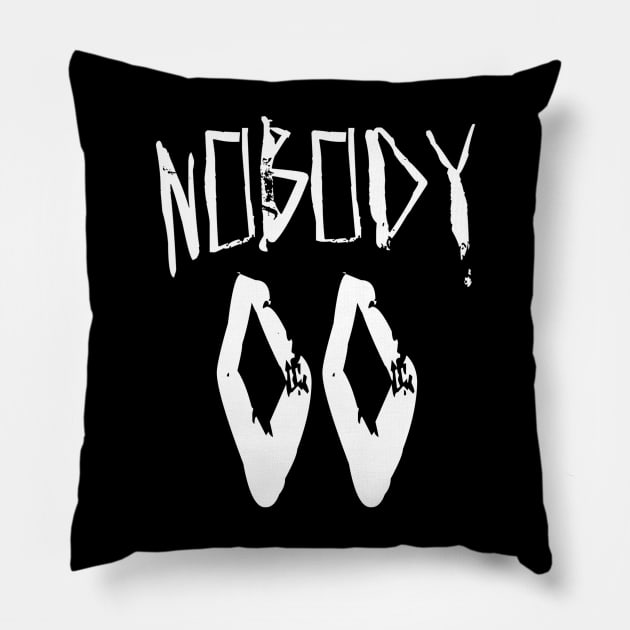 NOBODY Pillow by Oliver LeBeau