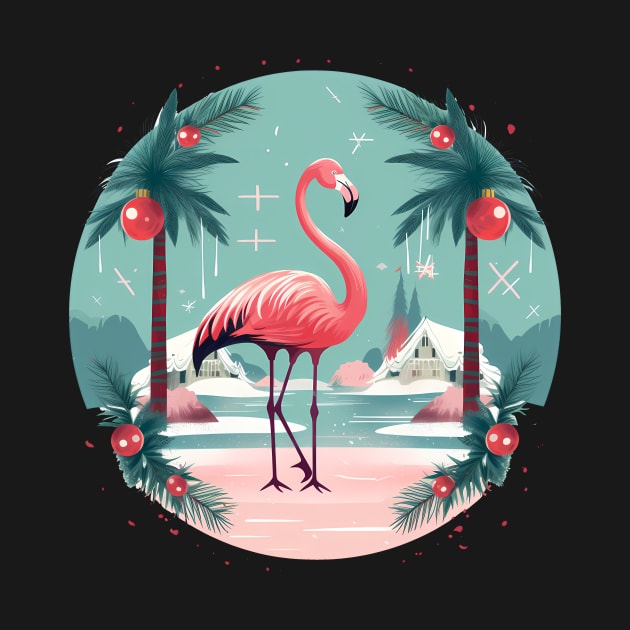 Flamingo Flock Sunset, Love Flamingos by dukito