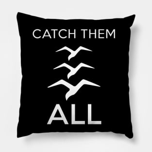 Gonna catch them all FAI badge design Pillow