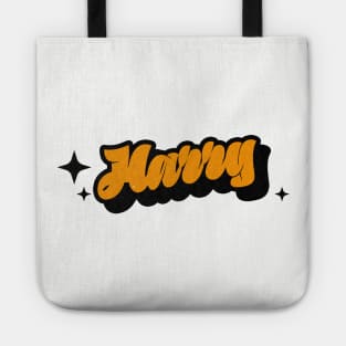 Harry - Retro Classic Typography Style Tote